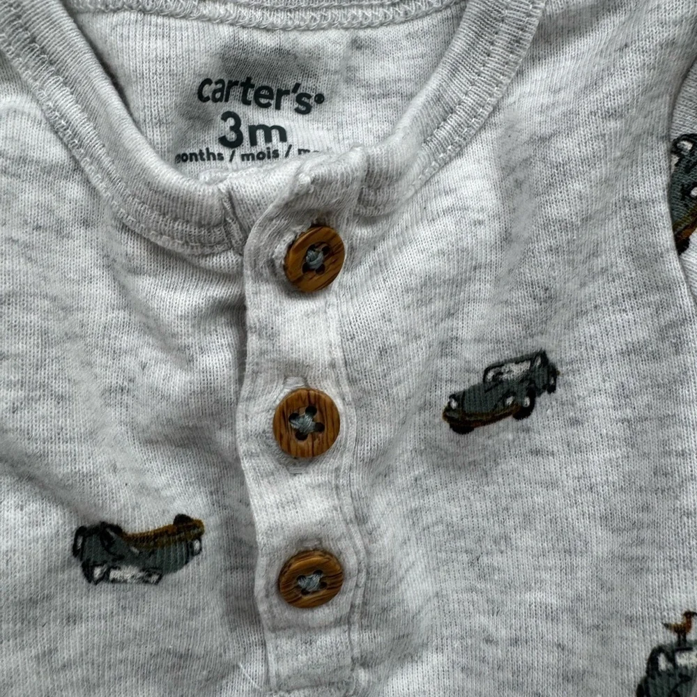 Carter’s Baby Boy Romper Bundle 3 Months (2 Piece Set)
